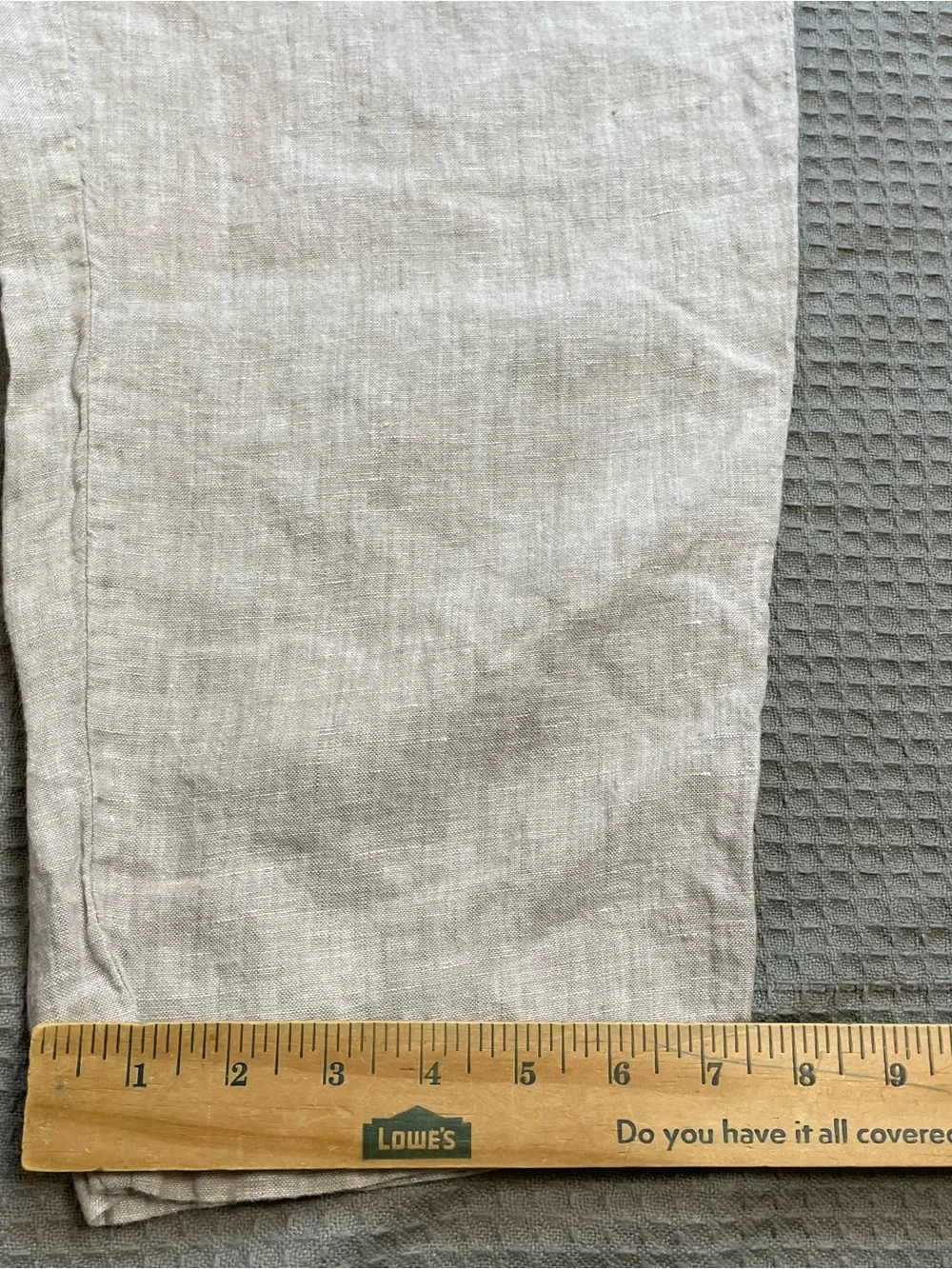 Quince 100% European Linen Pants Small Womens Flax Relaxed Tapered Crop Pull On